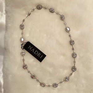 NADRI Cubic Zirconia Crystal Necklace